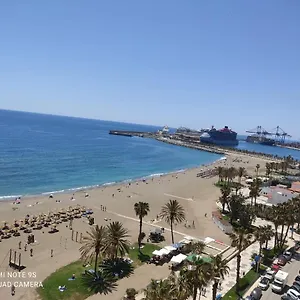 Espectaculares Vistas Al Mar Playa Malagueta , Málaga Spanien
